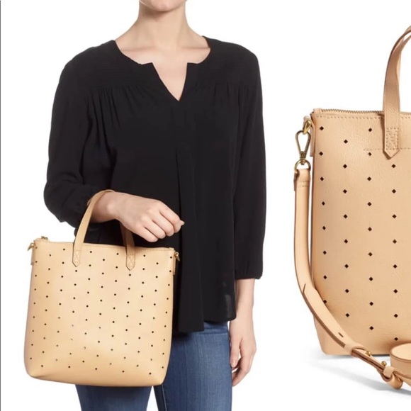 Madewell Handbags - Madewell Transport Perforated Leather Crossbody